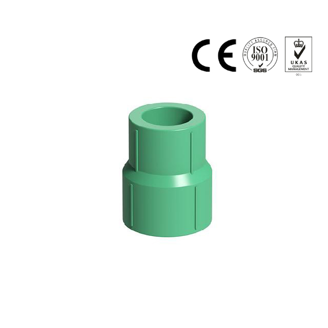 绿色PPr变径联轴器/异径管配件