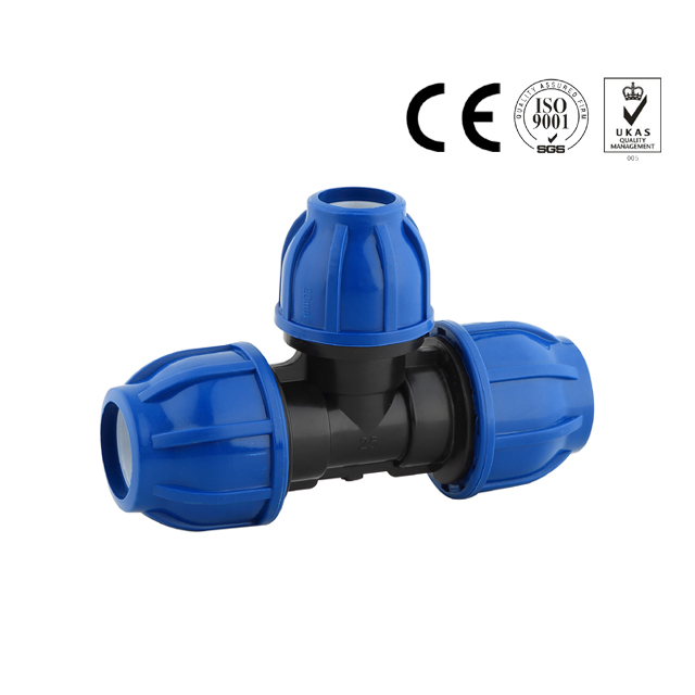 价格优惠的 HDPE PP 变径三通供水管件